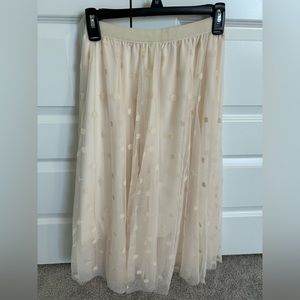 Four leaf clover tulle skirt size small NWOT